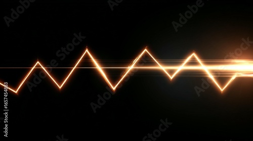 Golden waveform design background