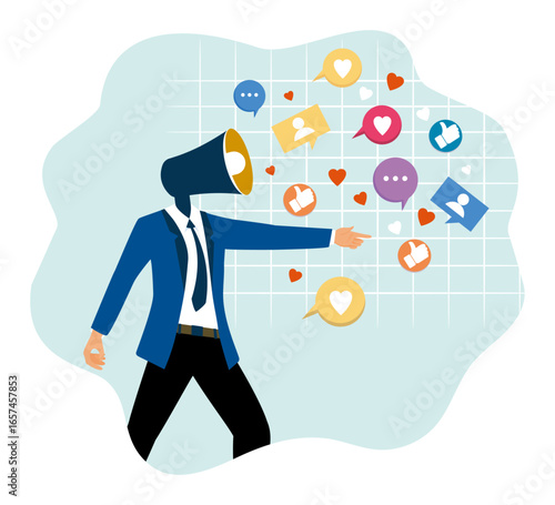 Social media marketing and influence campaigns.