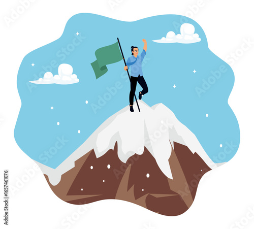 Entrepreneurs strive to achieve goals.