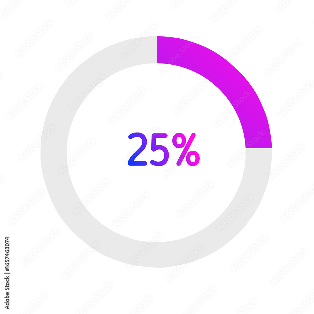 Vector icon progres loading 4000×4000px 350dpi 25% Vector icon progres loading 4000×4000px 350dpi 25%
