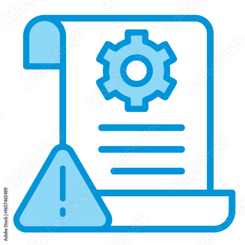 Risk Assessment Outline Icon