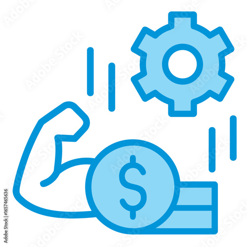 Strenght Outline Icon