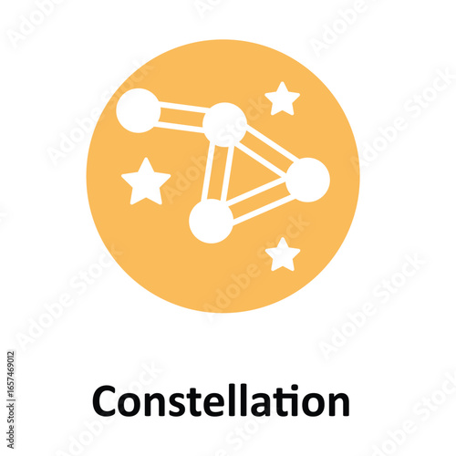 Constellation Vector icon which can easily modify or edit