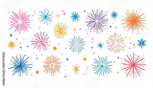 Confetti & Sparkle Decorative Icons