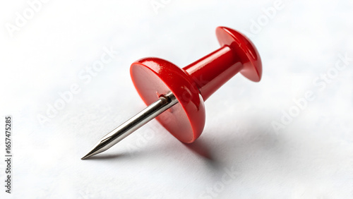 drawing pin on isolated background