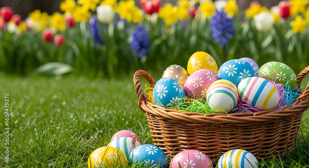Fototapeta premium Easter eggs