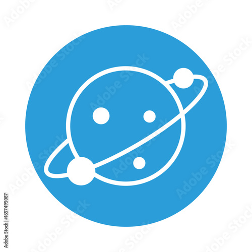 Celestial Sphere Vector icon which can easily modify or edit