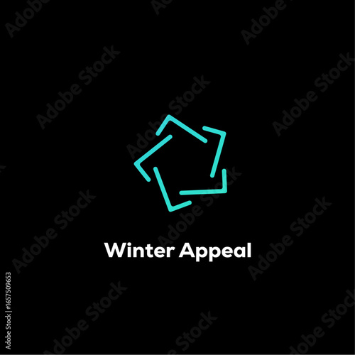 Winter Appeal Vector Logo Design.