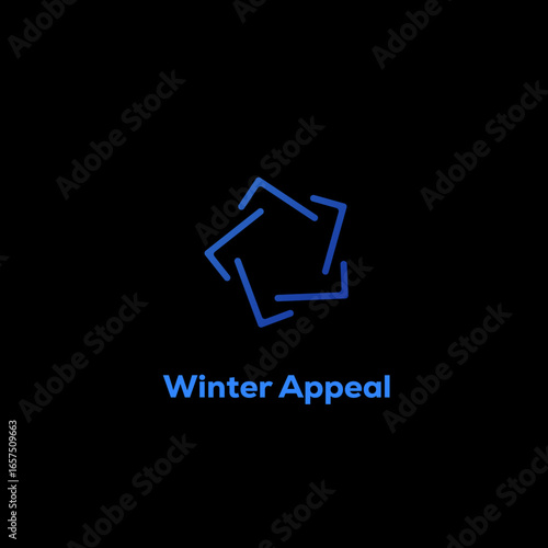 Winter Appeal Vector Logo Design.