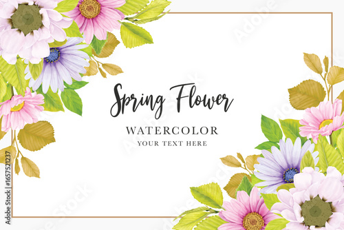 elegant floral wedding card set