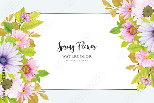 elegant floral wedding card set
