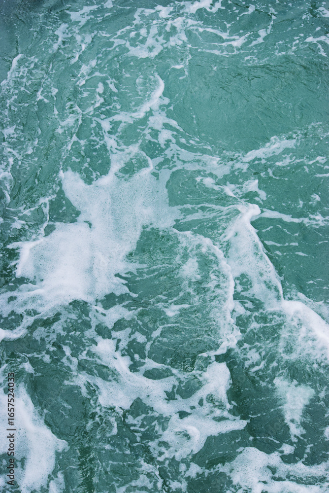 Fototapeta premium Stirred up water