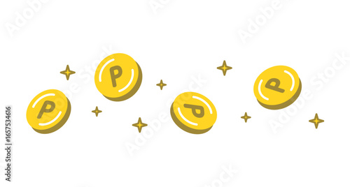 輝くポイント。ポイ活。Shining points. Point activities.