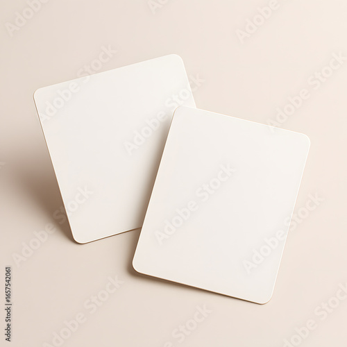 Elegant Minimalist Business Card Mockup for Creative Branding