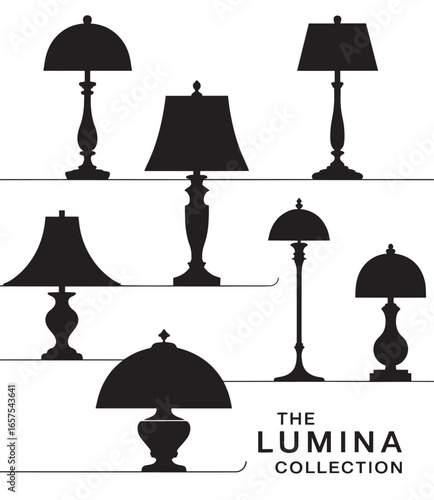 Elegant Lamp Silhouettes The Lumina Collection for Interior Design and Home Decor Ideas for Modern Homes and Living Spaces