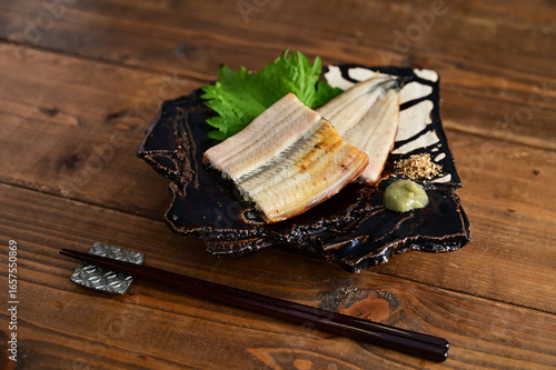 鰻の白焼き