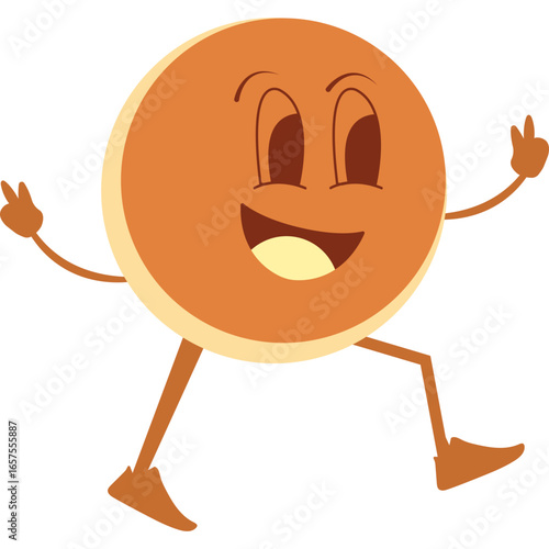 Pancake Cute Character