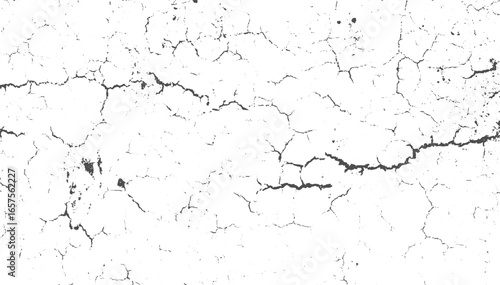 Cracked concrete wall covered texture .dust distress grainy grungy effect, Abstract background of grunge white, black damaged rusty crack and scratch wall texture design vector design 