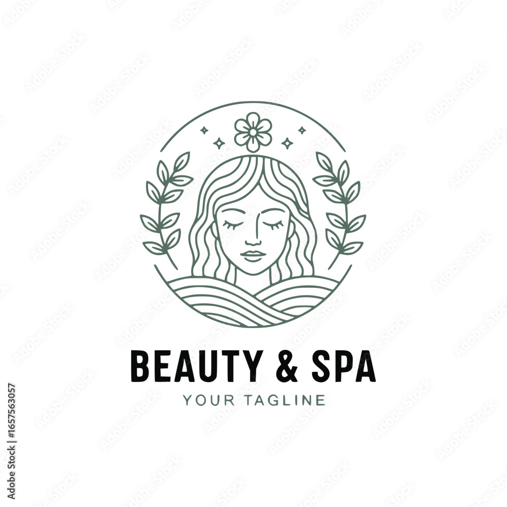 Beauty spa logo icon design Beauty spa logo icon design