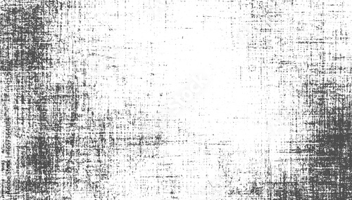 Grunge Black and White Urban Scratch Distressed Texture Vector Overlay on Transparent Background