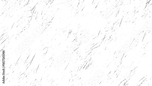 Grunge Black and White Urban Scratch Distressed Texture Vector Overlay on Transparent Background