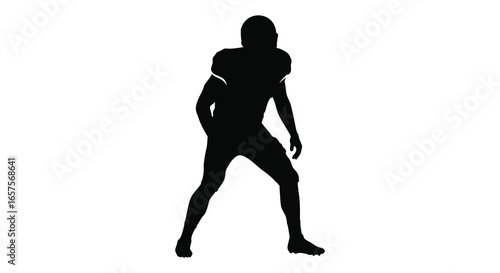 A woman in a confident pose shown in silhouette against a white background