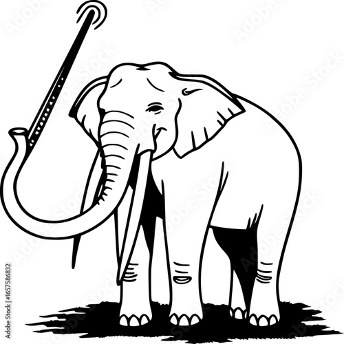 elephant vector