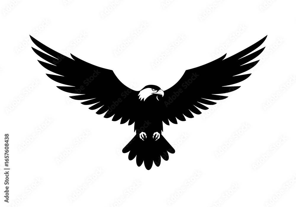 Obraz premium Abstract Bird in Flight: Dotted Line Art Design isolated on transparent background