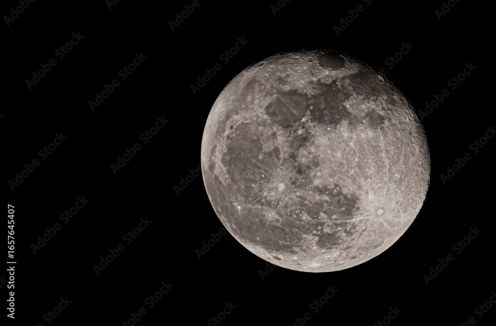 Obraz premium Full moon in the night