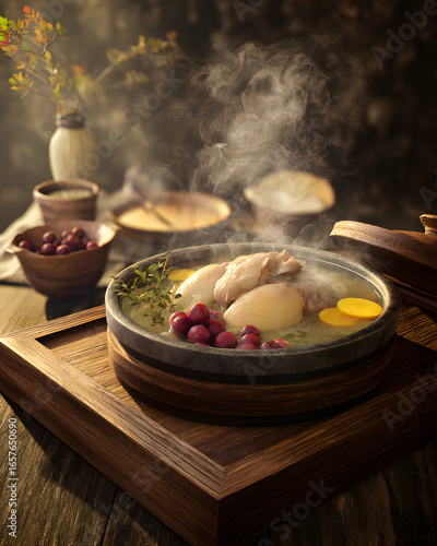삼계탕 한상차림