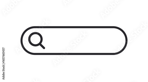 Search Bar with suggestions for UI UX design and web site. Search Address and navigation bar icon. Collection of search form templates for websites. Search engine web browser window template.