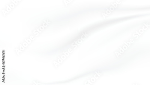 white fabric texture background with abstract creased and smooth surface 