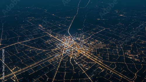 Urban Skyscraper Blackout, City Power Grid Failure