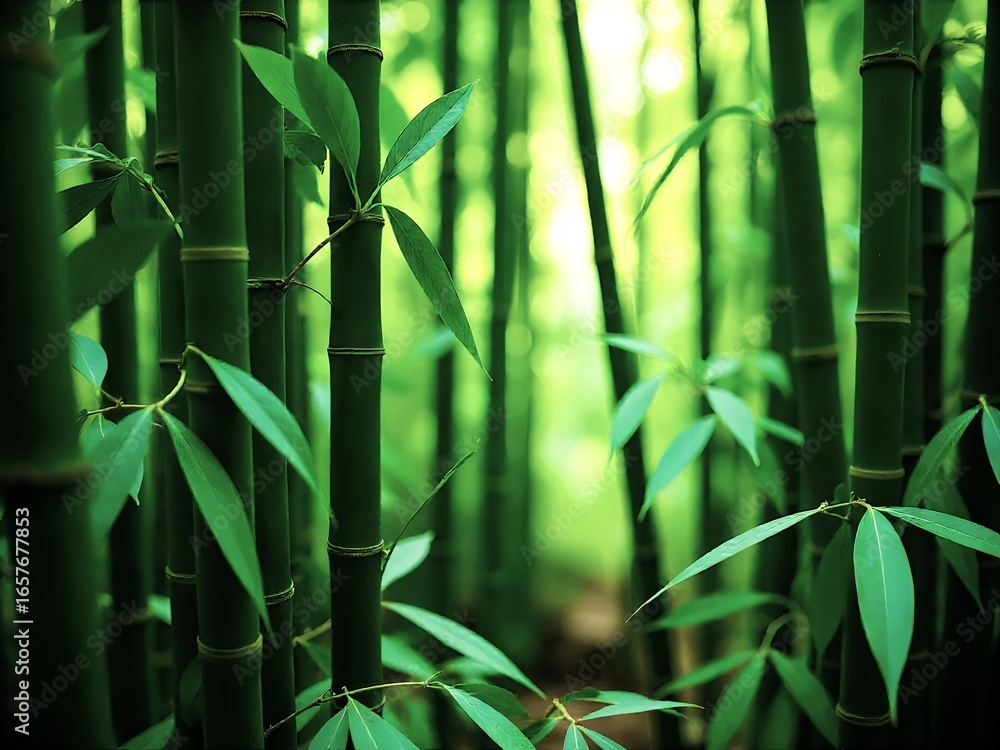 Obraz premium Bamboo Background