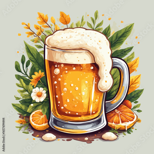 Cute Beer Design Very Cool