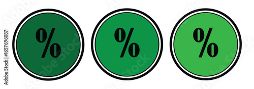 Discount icon, Percentage, finance percent offer tag, Shopping Sale label, , promotion commission icons button, vector, sign, symbol, logo, Discount, percentage icon symbol on white