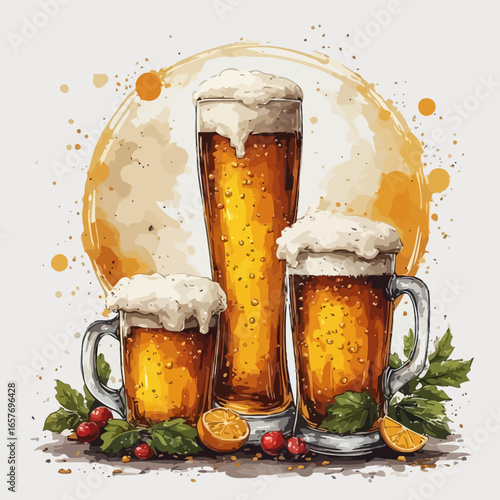 Cute Beer Design Very Cool