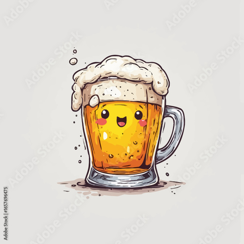 Cute Beer Design Very Cool