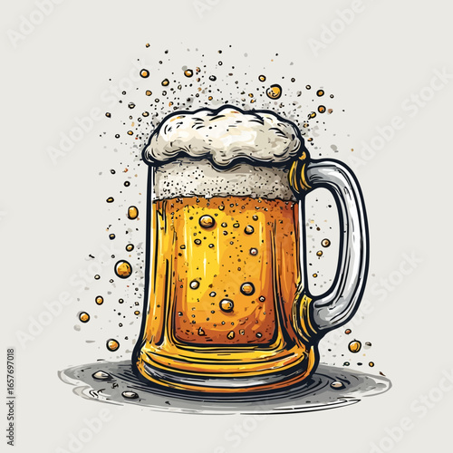 Cute Beer Design Very Cool
