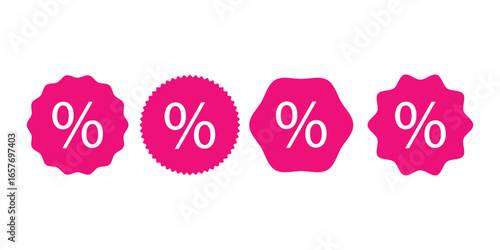 Discount icon, Percentage, finance percent offer tag, Shopping Sale label, , promotion commission icons button, vector, sign, symbol, logo, Discount, percentage icon symbol on white