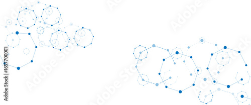 Connected line and dot background backgrounds microbiology	