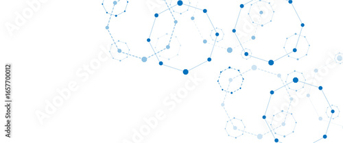 Connected line and dot background backgrounds microbiology	