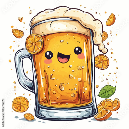 Cute Beer Design Very Cool