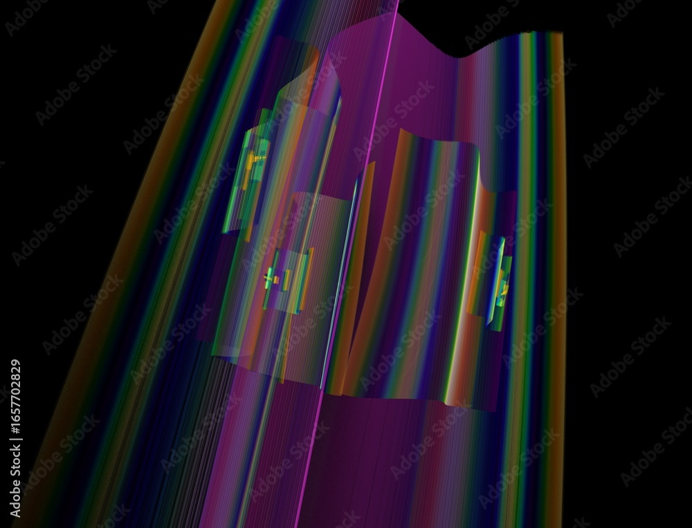 Fototapeta premium Imaginatory fractal abstract background Image