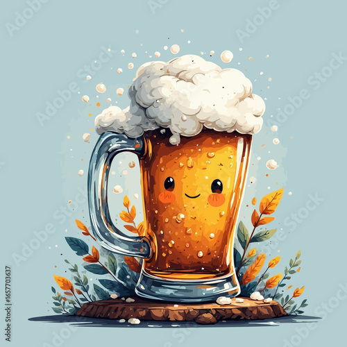 Cute Beer Design Very Cool