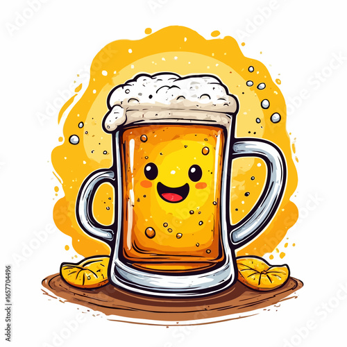 Cute Beer Design Very Cool