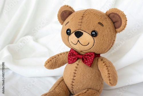 teddy bear isolated on white