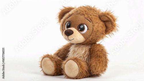 teddy bear isolated on white