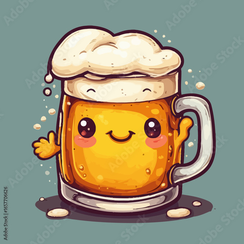 Cute Beer Design Very Cool