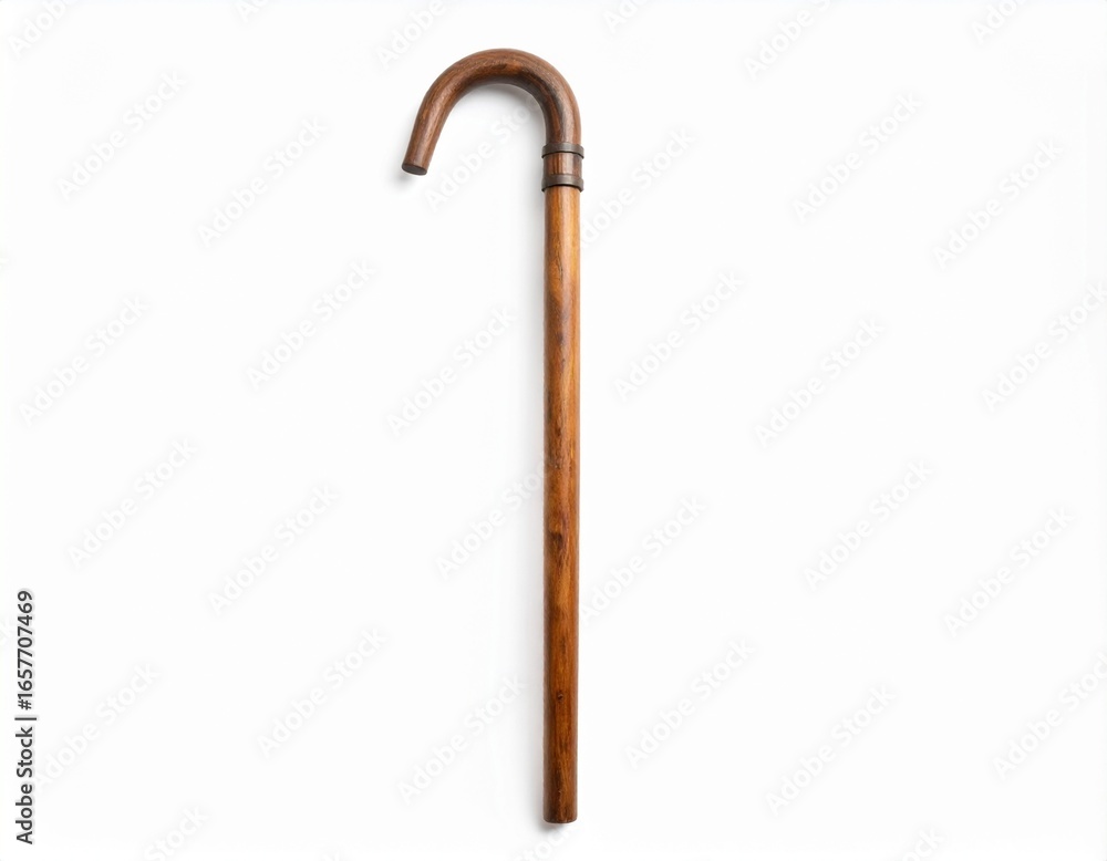 Fototapeta premium Biblical Staff Rustic Faith Object Clean Image